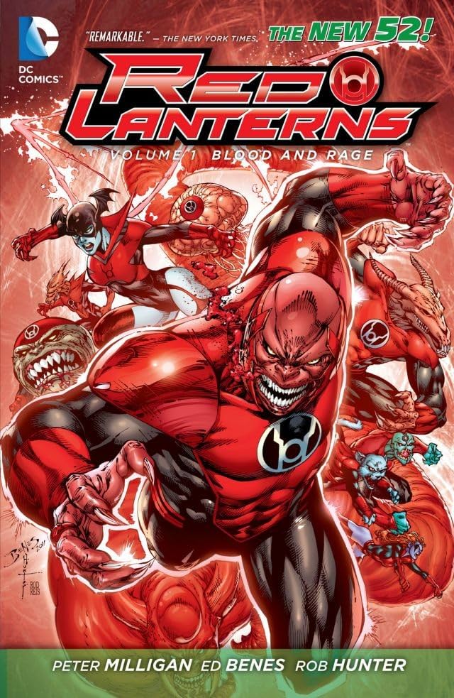 Red Lanterns (2011-2015) Vol. 1: Blood and Rage