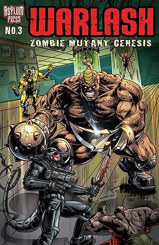 Warlash: Zombie Mutant Genesis #3 (of 3)