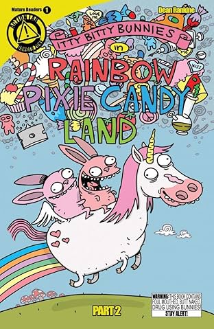 Itty Bitty Bunnies in Rainbow Pixie Candyland #2