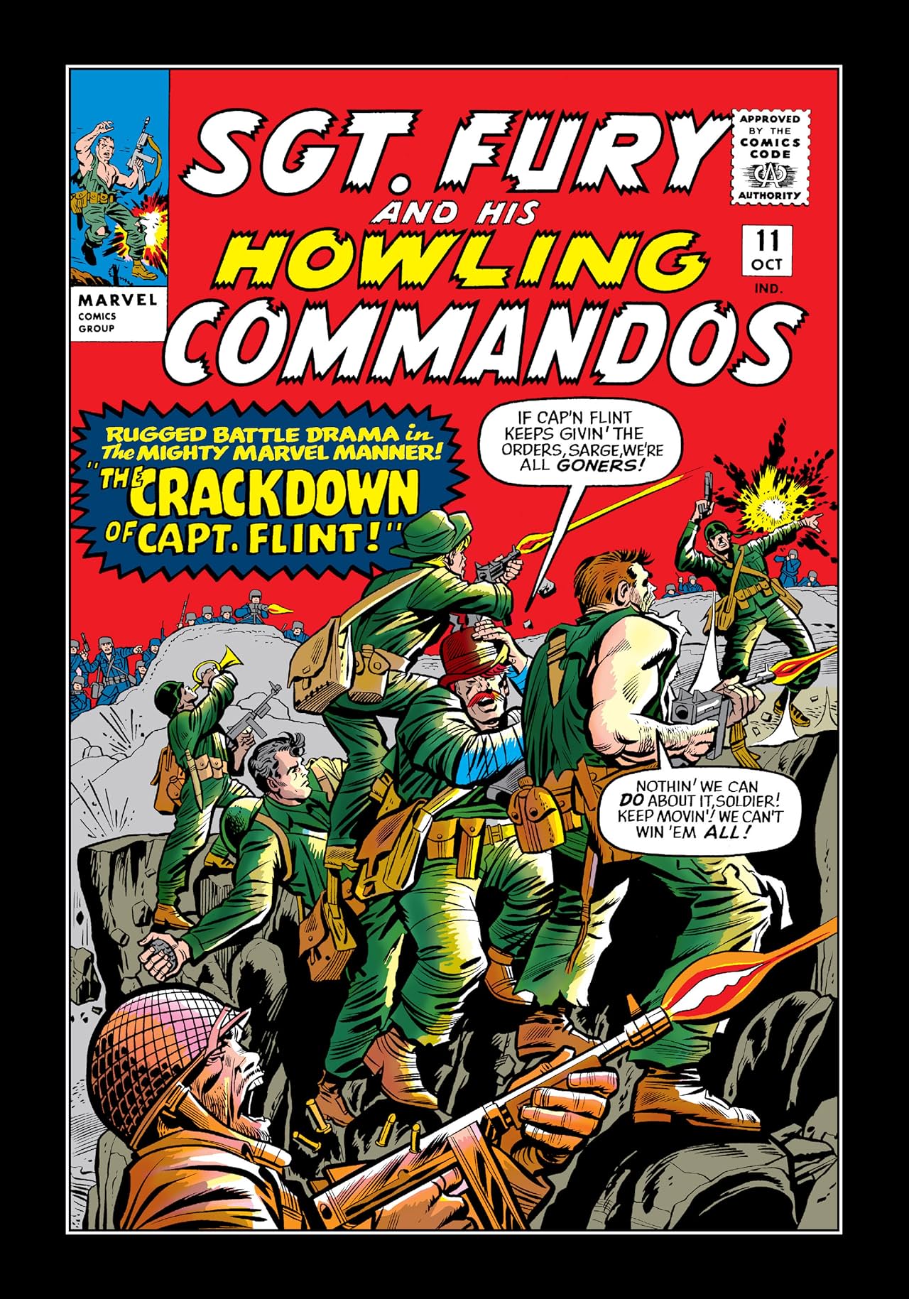 Sgt Fury And His Howling Commandos 1963 1974 11 Eu Comics By Comixology