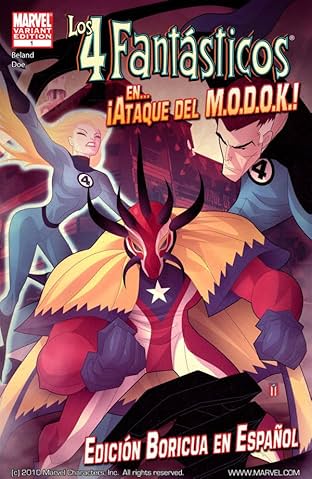 Los 4 Fantasticos En... Ataque Del M.O.D.O.K.! #1