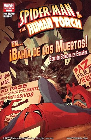 Spider-Man Y La Antorcha Humana En...Bahia De Los Muertos! #1