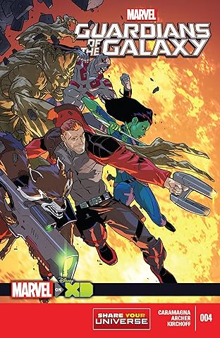 Marvel Universe Guardians of the Galaxy (2015) #4 (of 4)