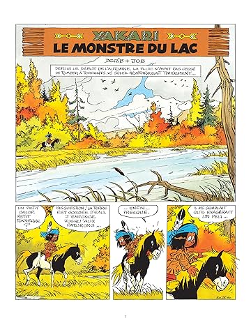 Yakari Tome 17 Le Monstre Du Lac Comics De Comixology Web - 