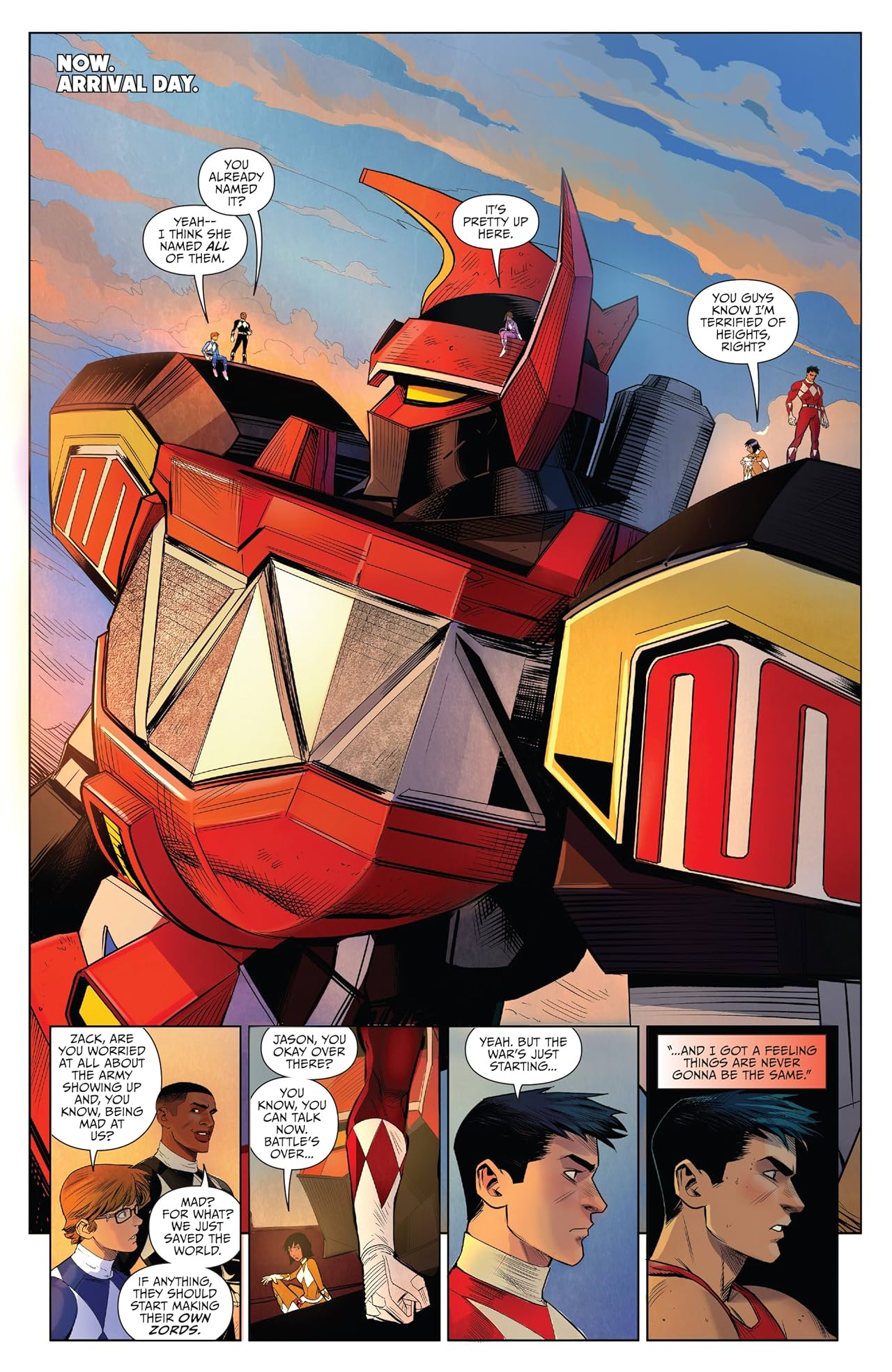 Saban's Go Go Power Rangers #1
