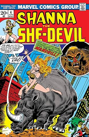 Shanna, The She-Devil (1972-1973) #4