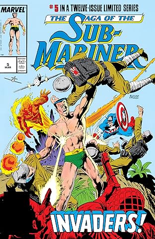 Saga of the Sub-Mariner (1988-1989) #5 (of 12)