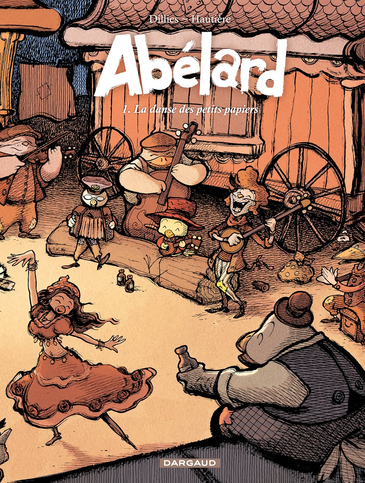Abélard Vol. 1: La danse des petits papiers
