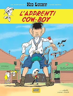 Les aventures de Kid Lucky d'après Morris Vol. 1: L'apprenti Cow-boy (1)