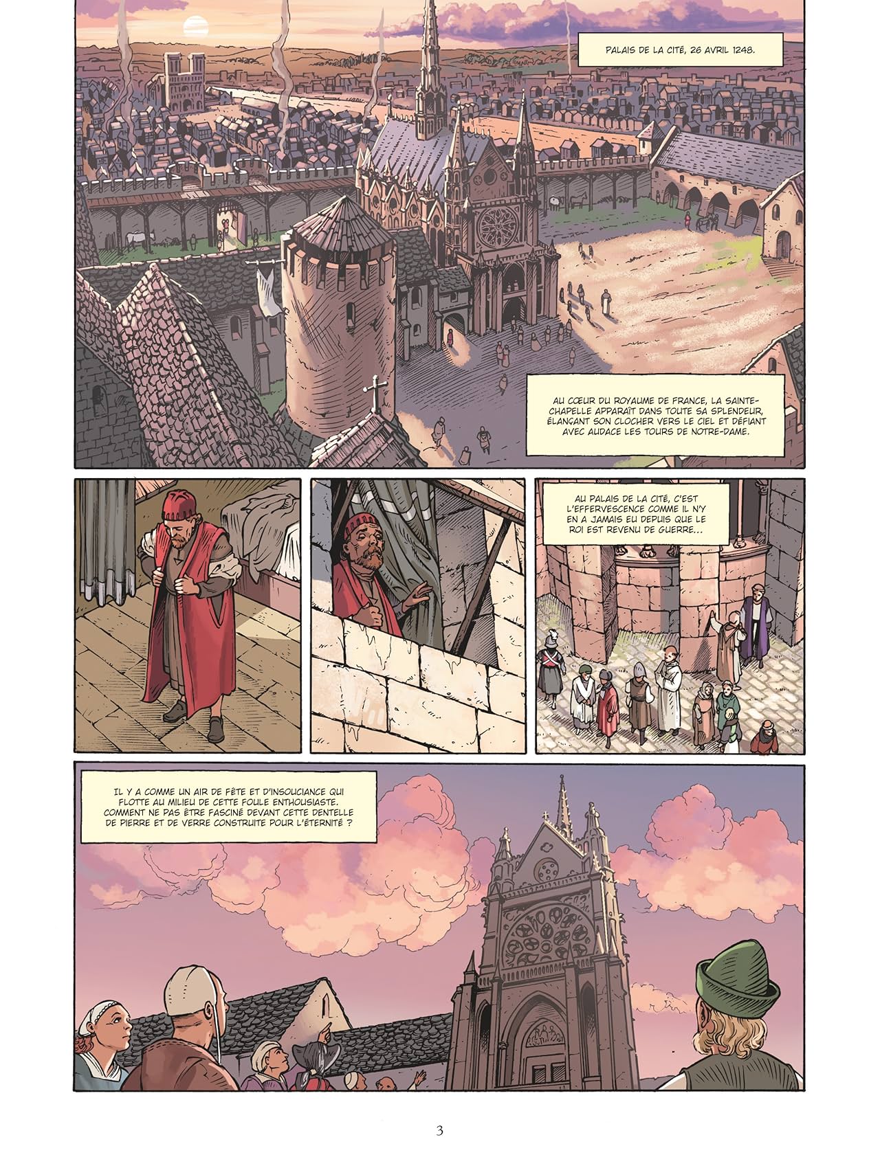 L'Architecte du palais: Le Mystère de la Sainte-Chapelle