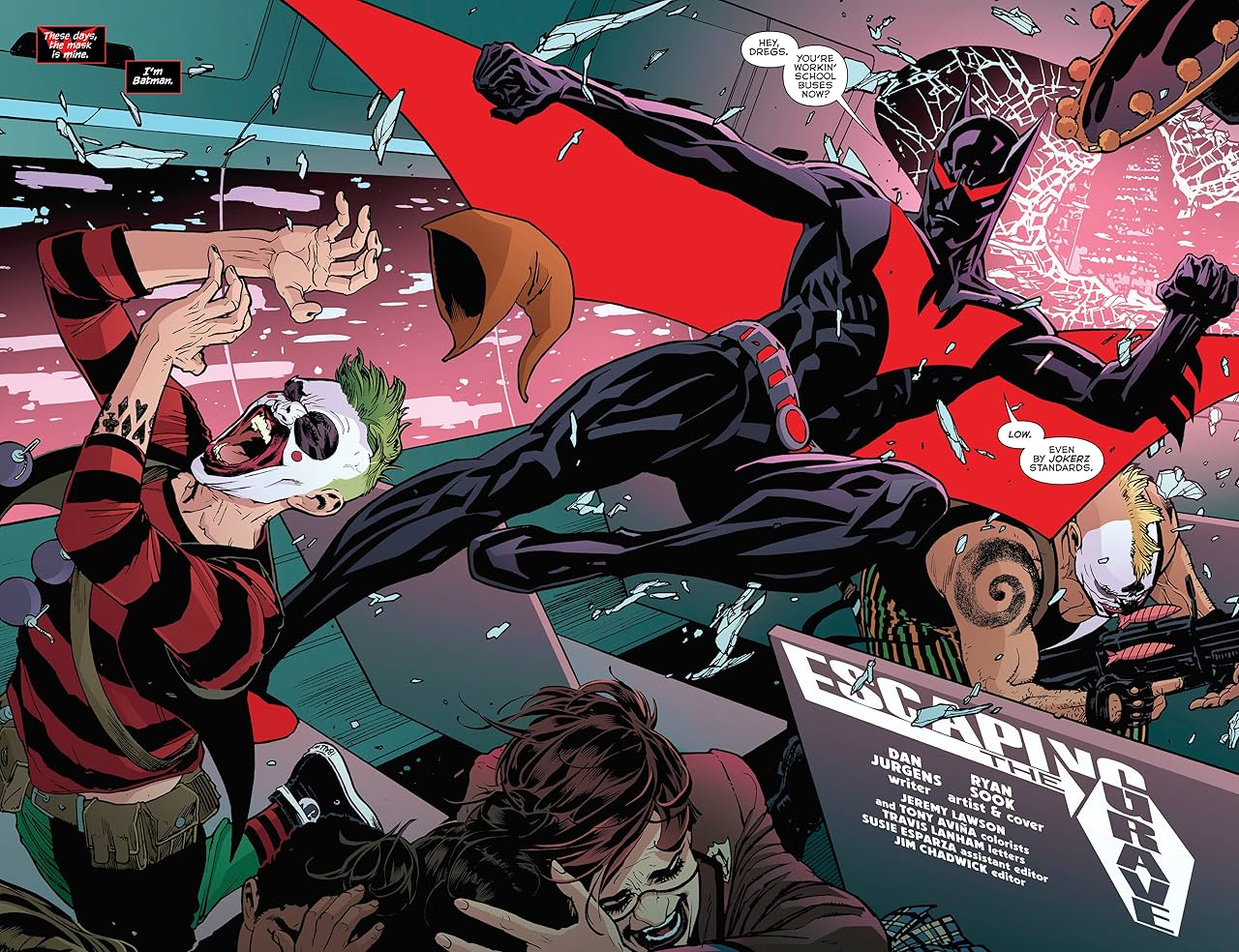 Batman Beyond (2016-) Vol. 1: Escaping the Grave