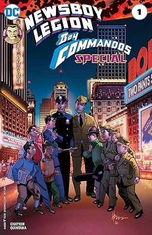 The Newsboy Legion and the Boy Commandos Special (2017) #1