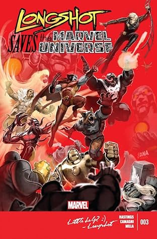 Longshot Saves The Marvel Universe #3 (of 4)