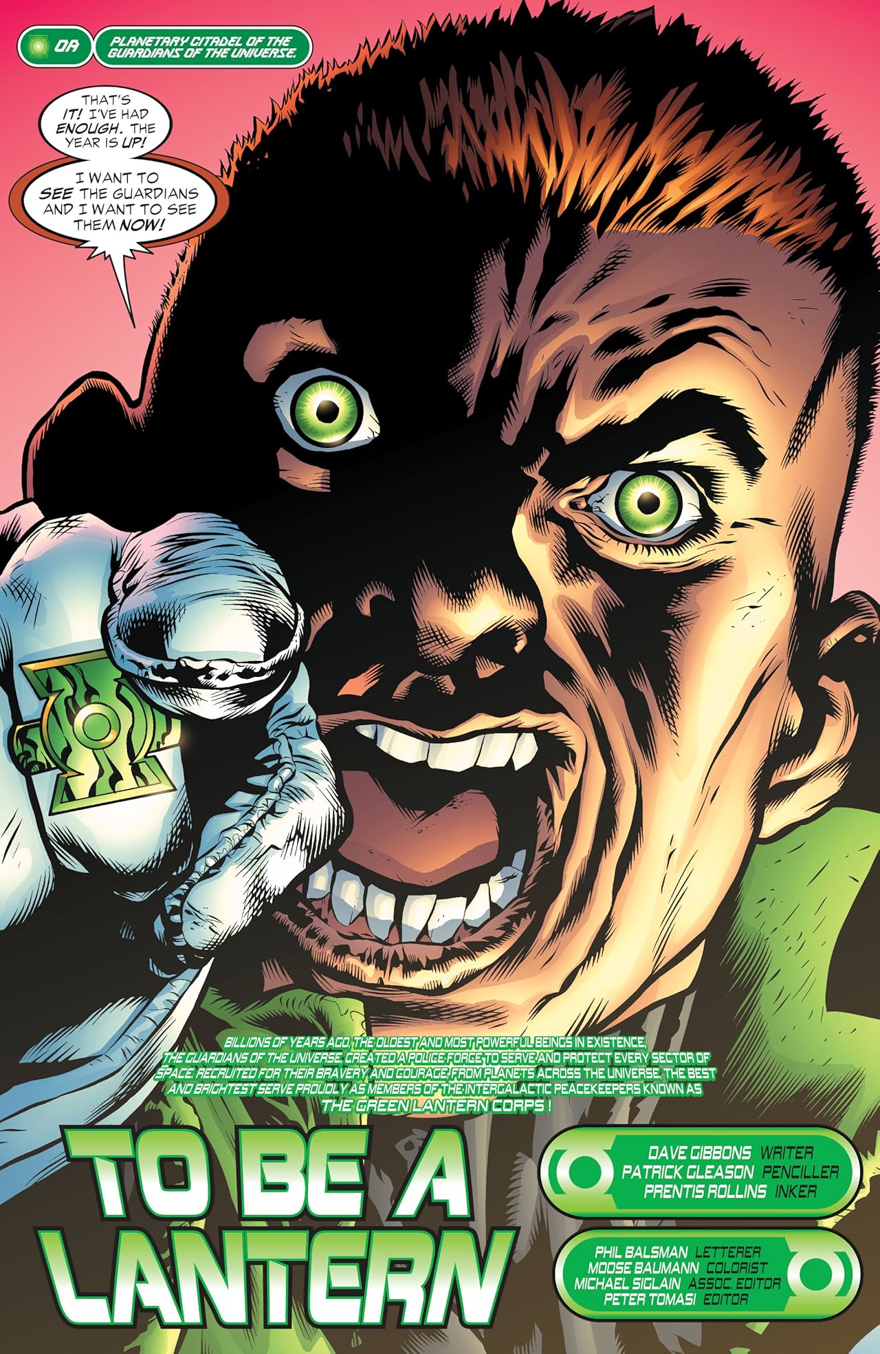 Green Lantern Corps (2006-2011) #1