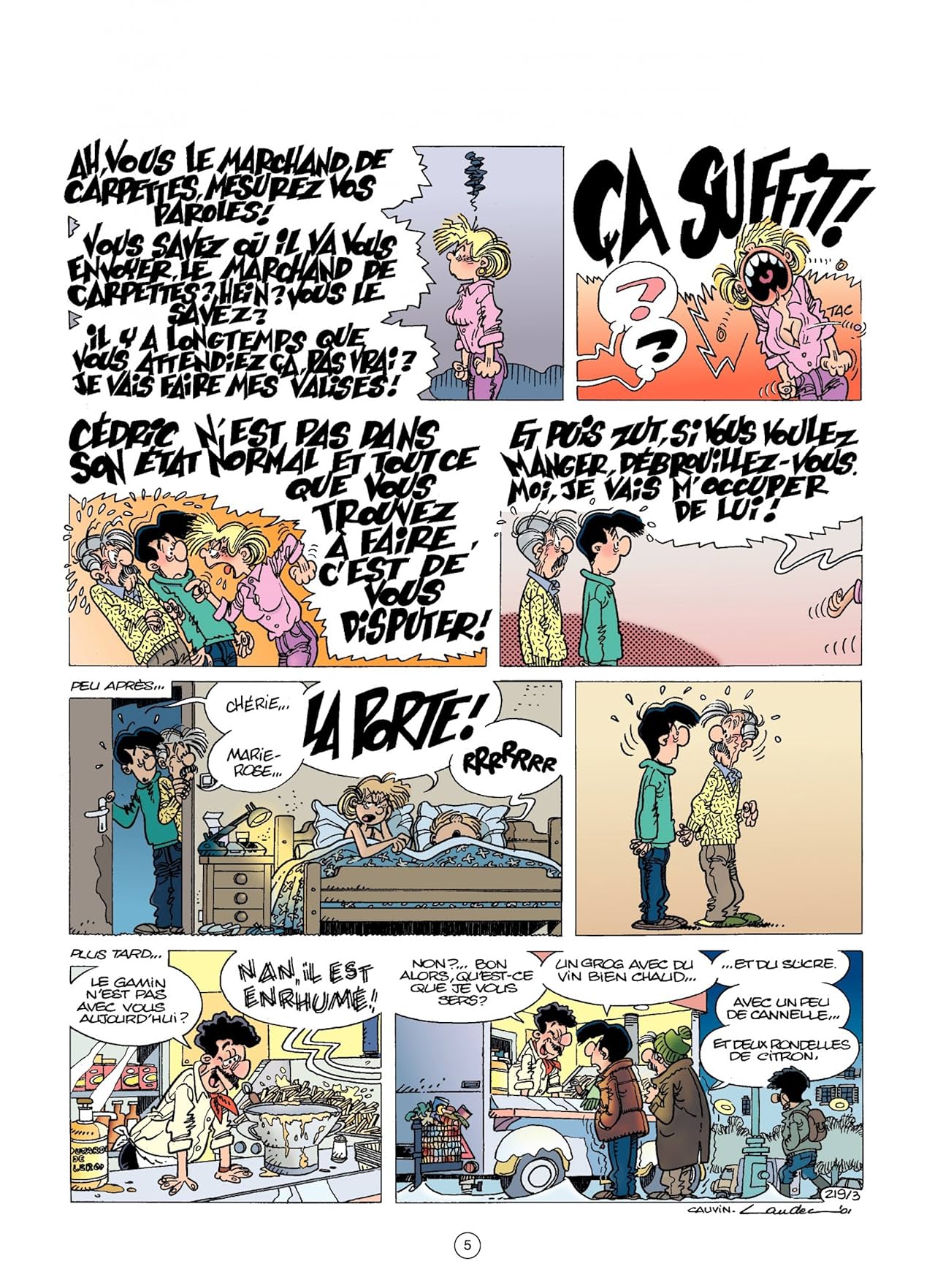 Cédric Vol. 15: AVIS DE TEMPETE