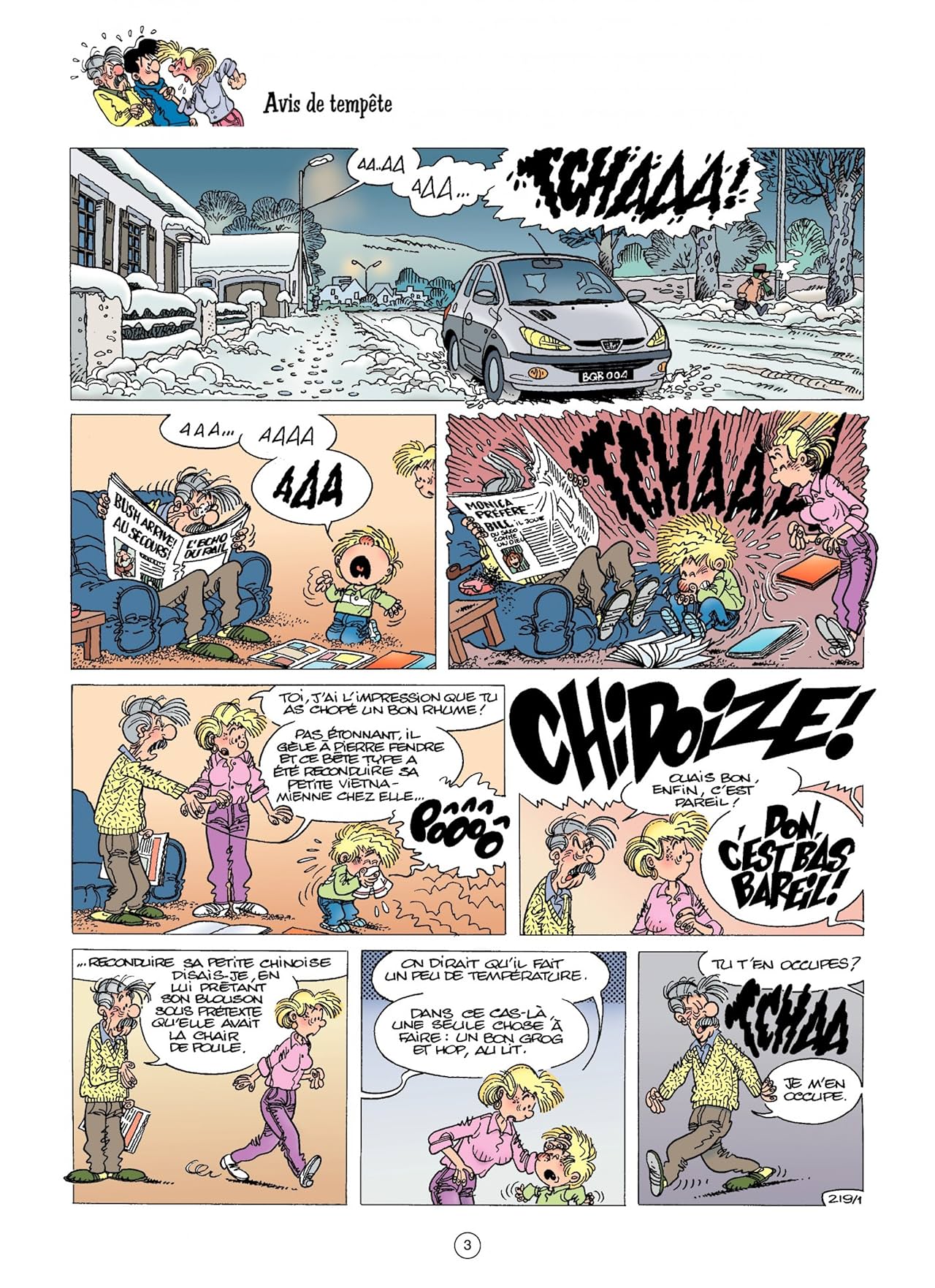 Cédric Vol. 15: AVIS DE TEMPETE