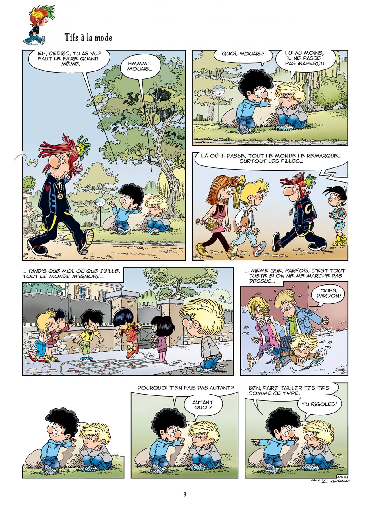 Cédric Vol. 29: Un look d'enfer !