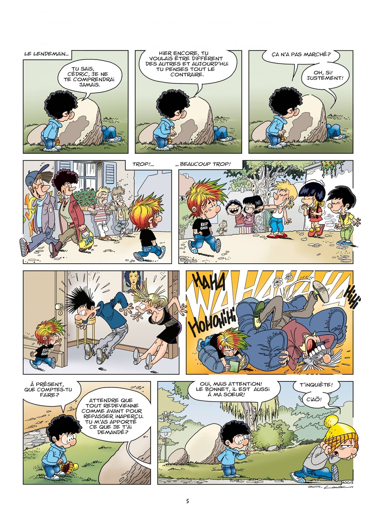 Cédric Vol. 29: Un look d'enfer !