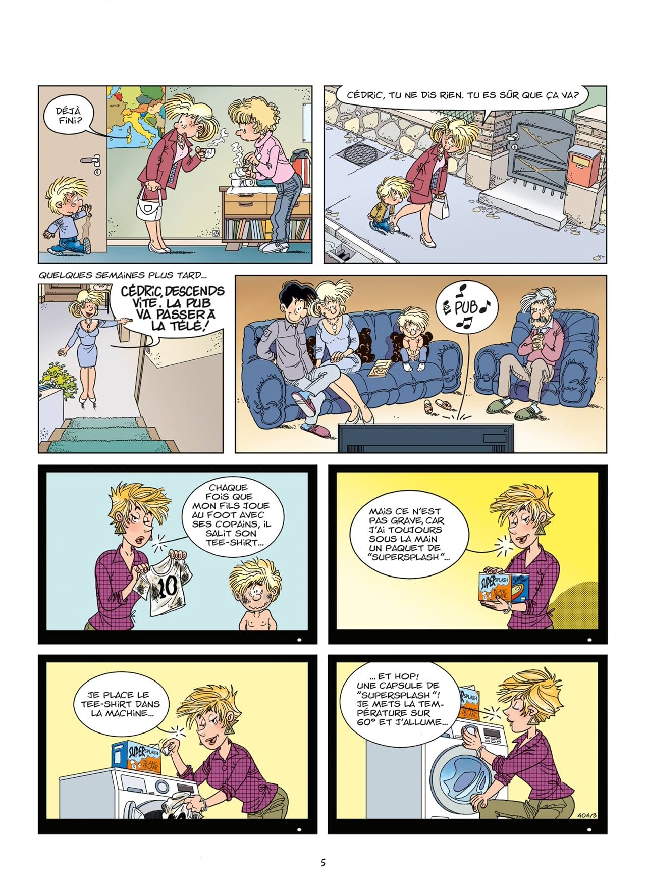 Cédric Vol. 30: Silence, je tourne !