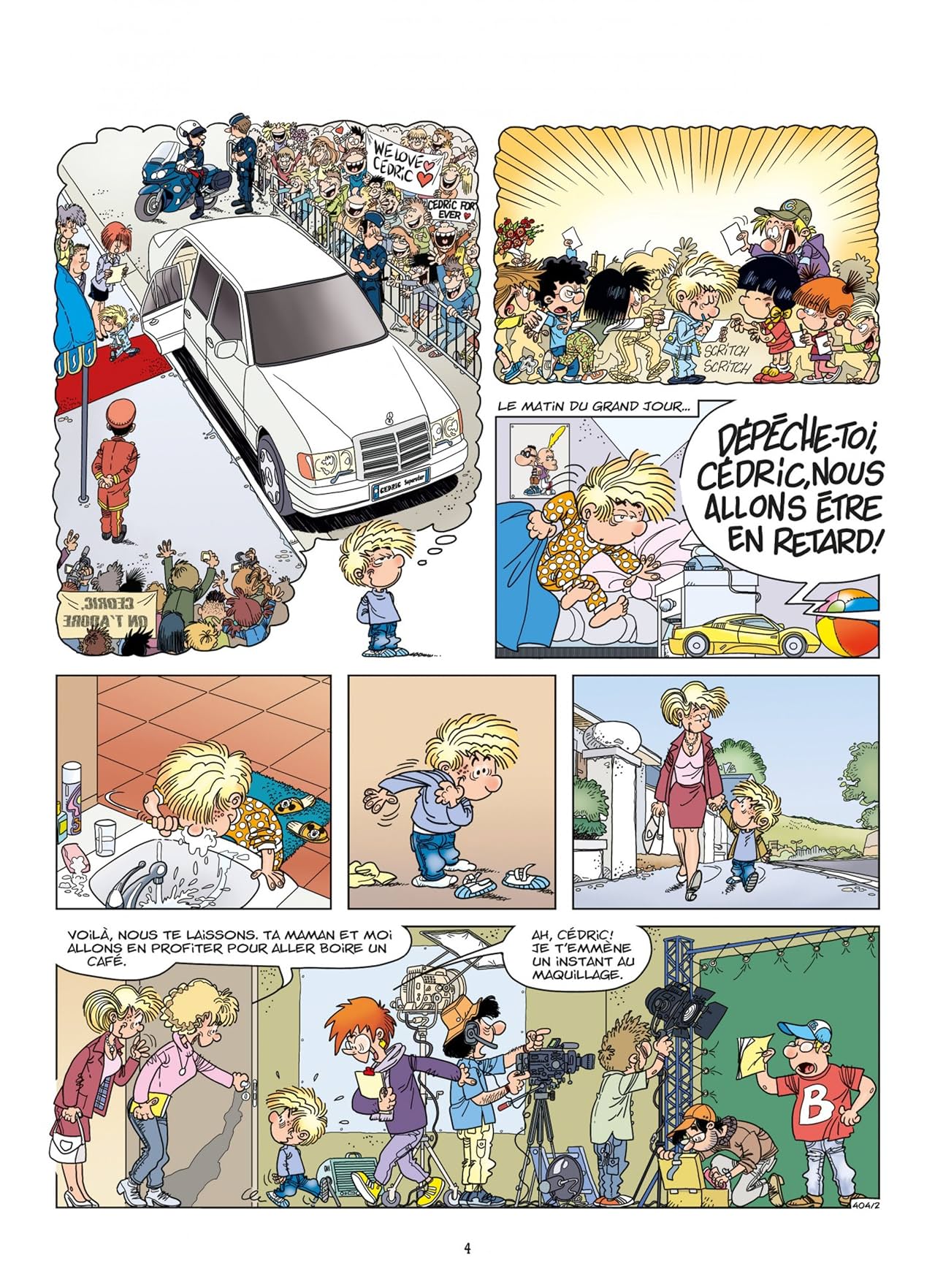 Cédric Vol. 30: Silence, je tourne !