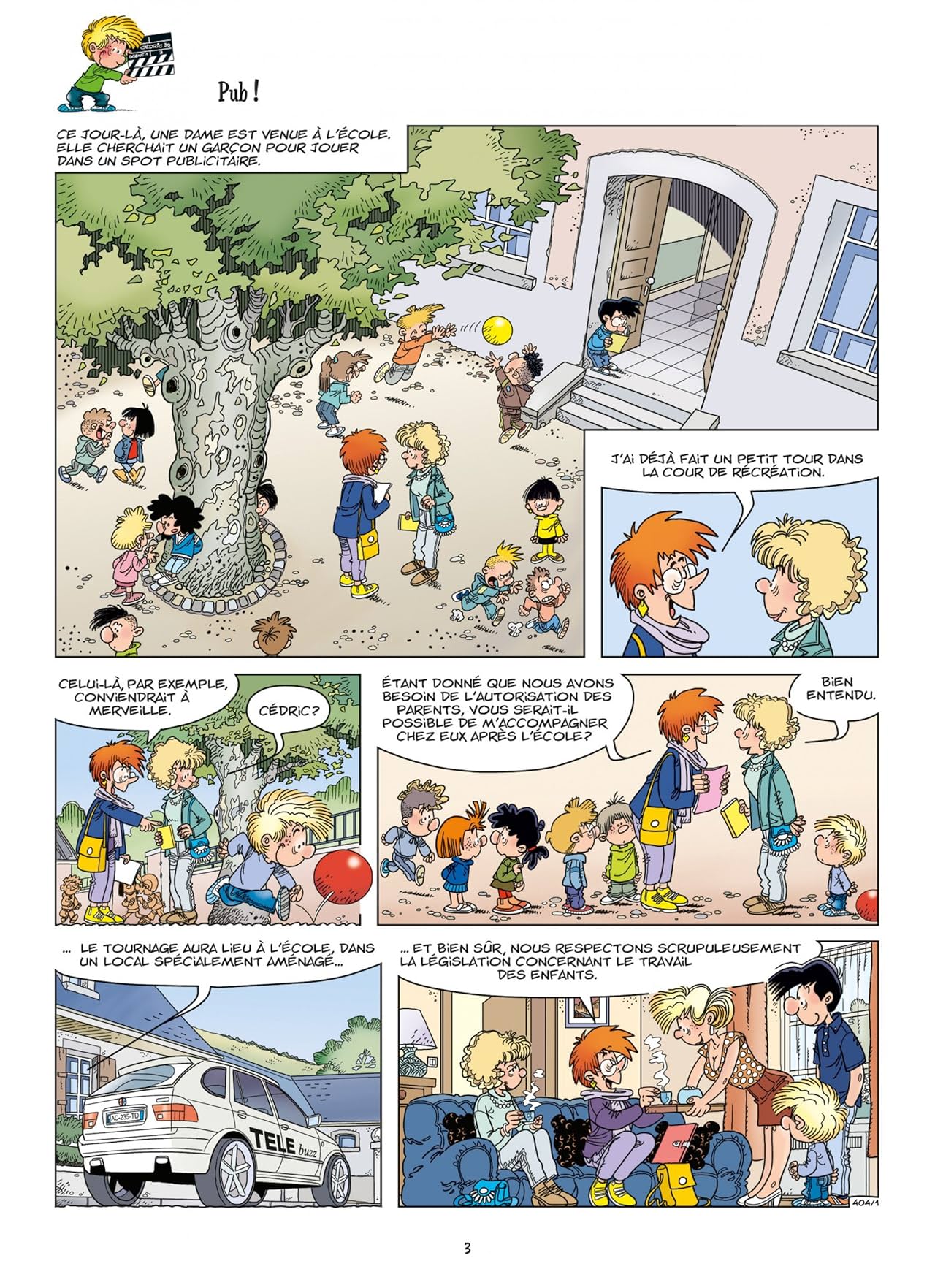 Cédric Vol. 30: Silence, je tourne !