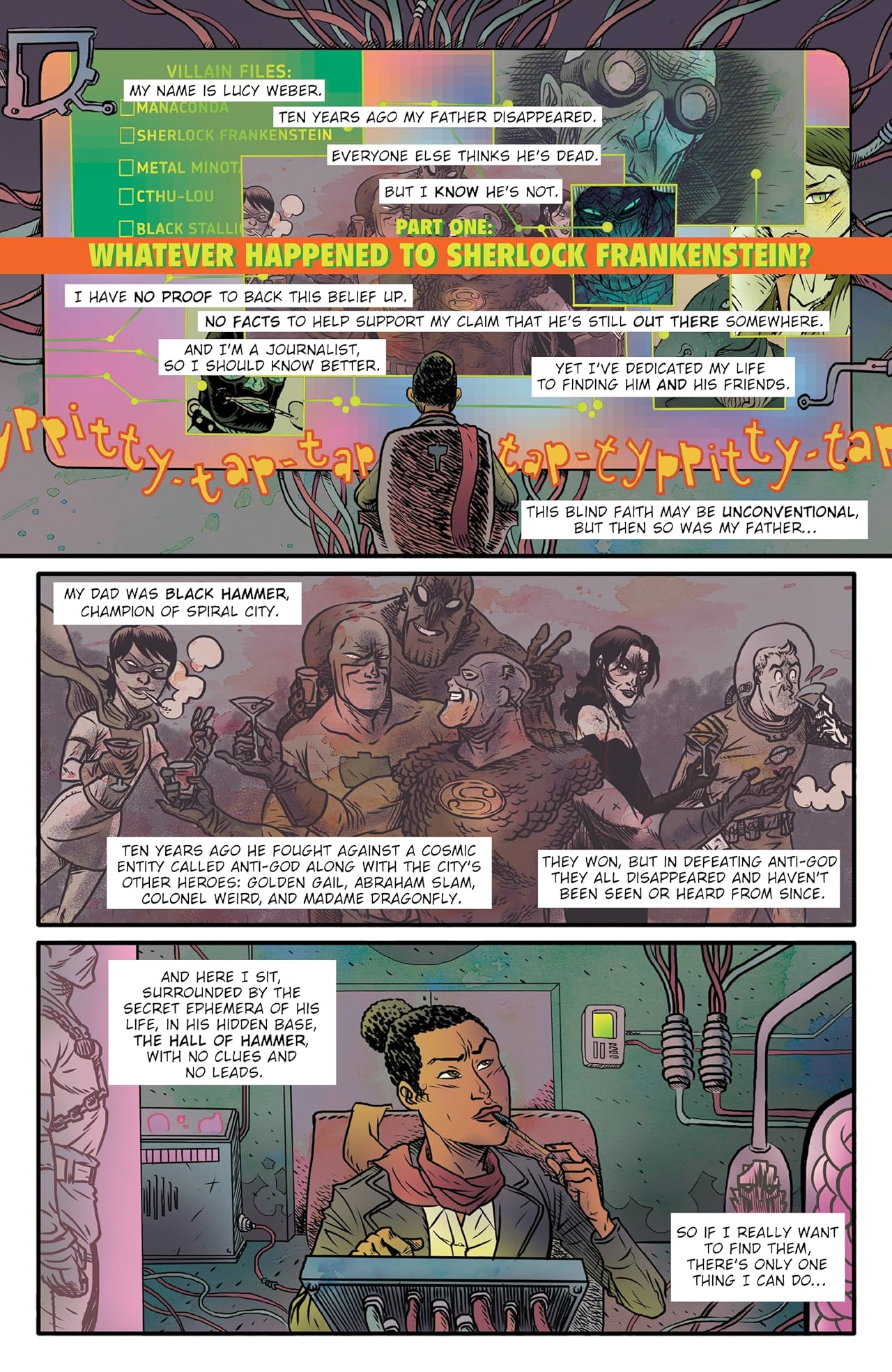 Sherlock Frankenstein & The Legion of Evil: From the World of Black Hammer No.1 Sherlock Frankenstein & The Legion of Evil: From the World of Black Hammer No.1
