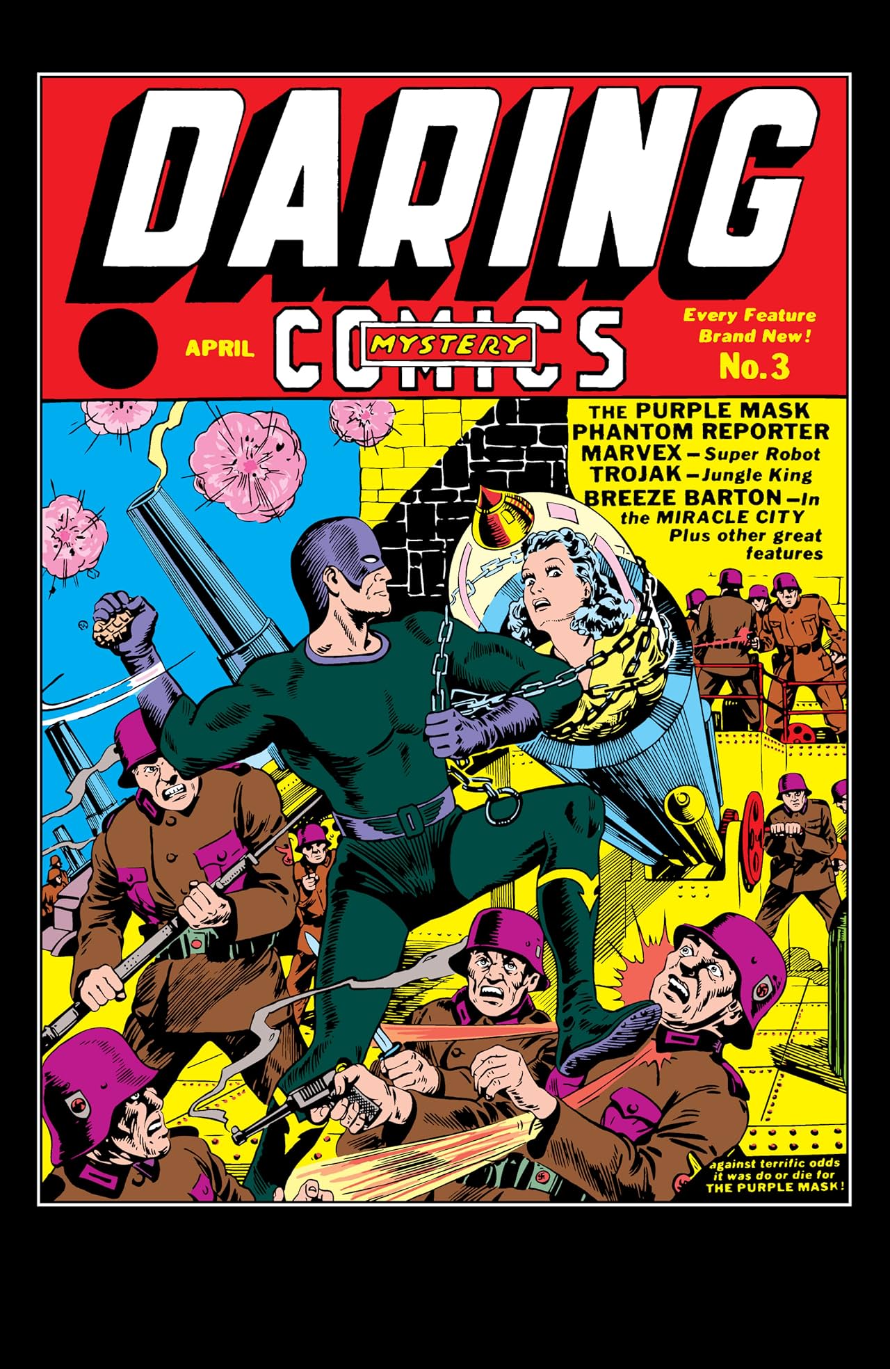 Daring Mystery Comics 1940 1942 3 Comics By Comixology