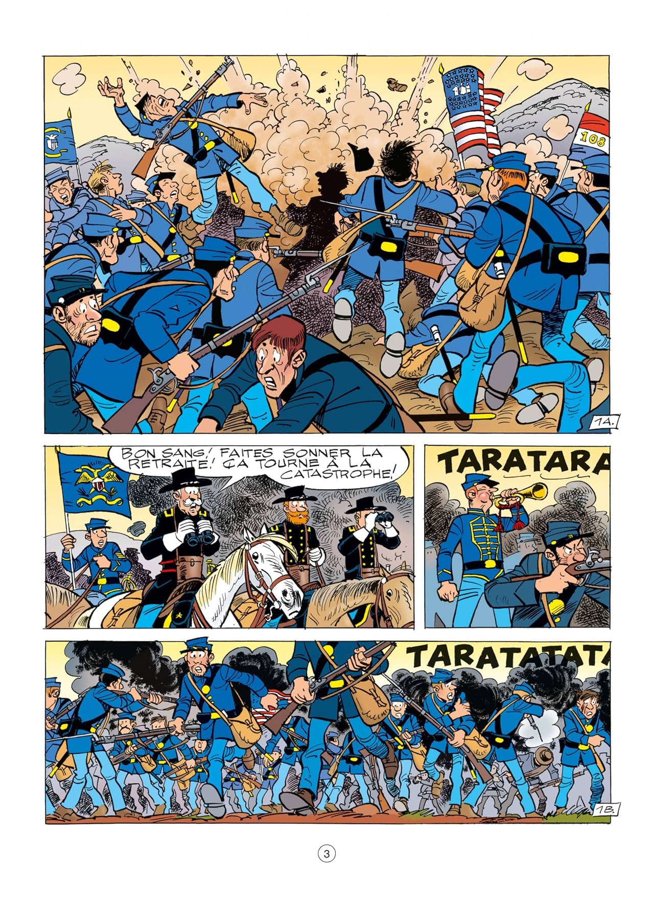 Les Tuniques Bleues Vol. 59: Les quatre évangélistes