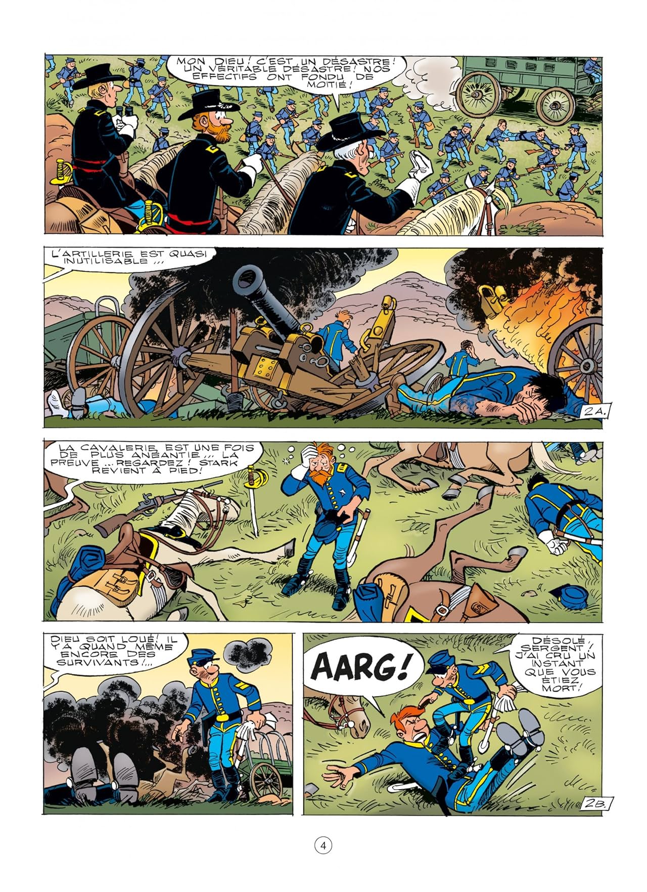 Les Tuniques Bleues Vol. 59: Les quatre évangélistes