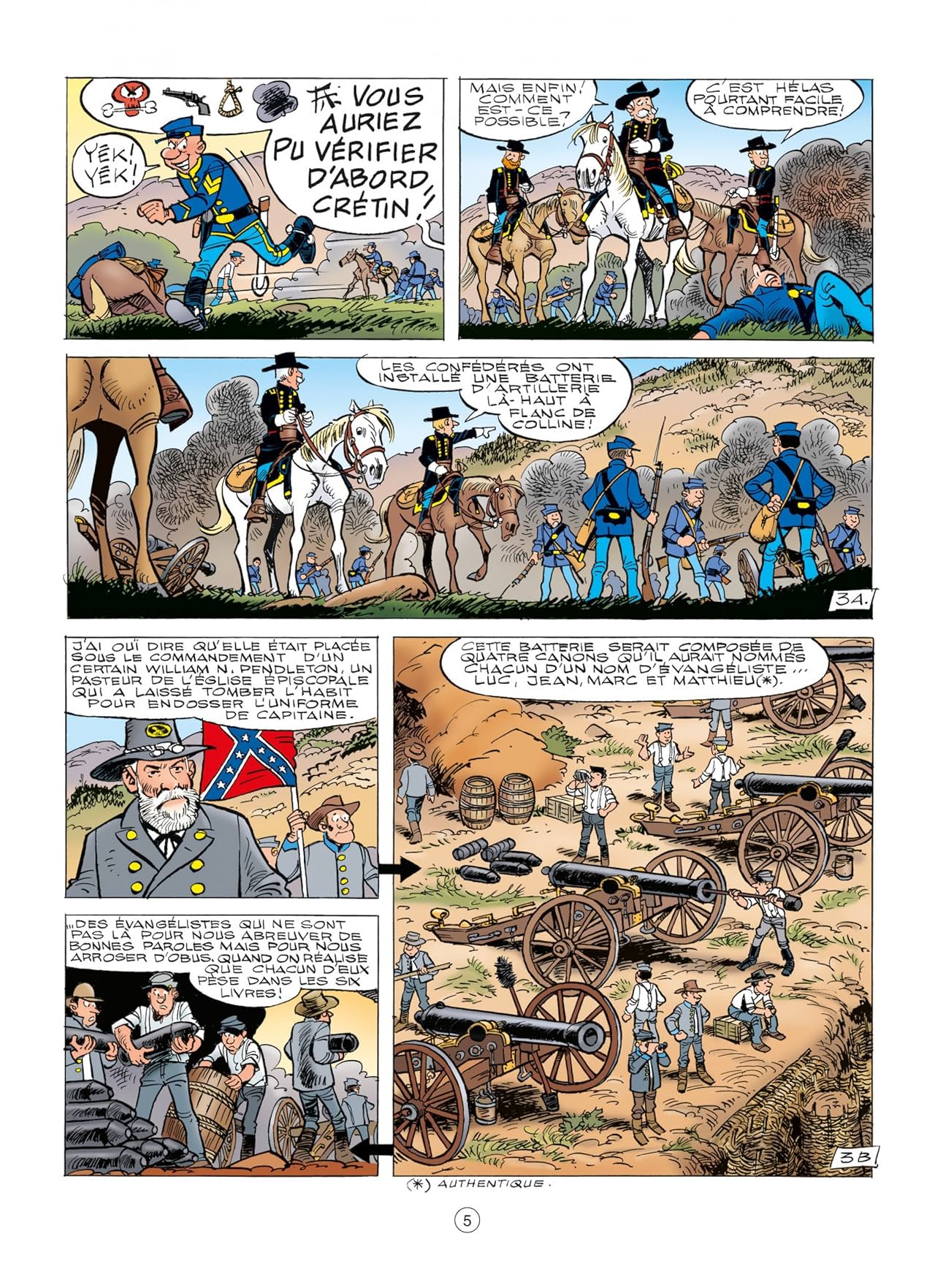 Les Tuniques Bleues Vol. 59: Les quatre évangélistes