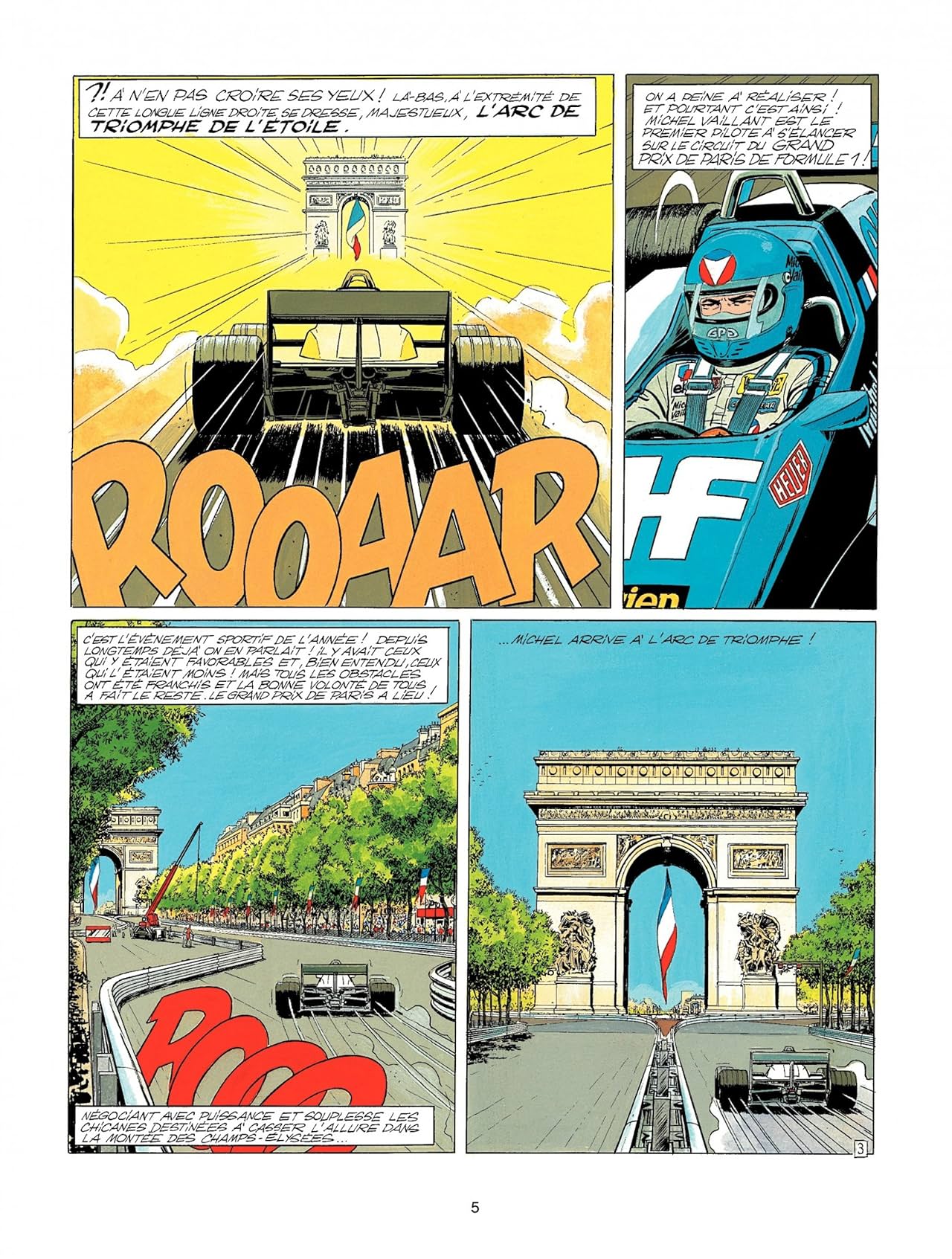 Michel Vaillant Vol. 42: 300 à l'heure dans Paris