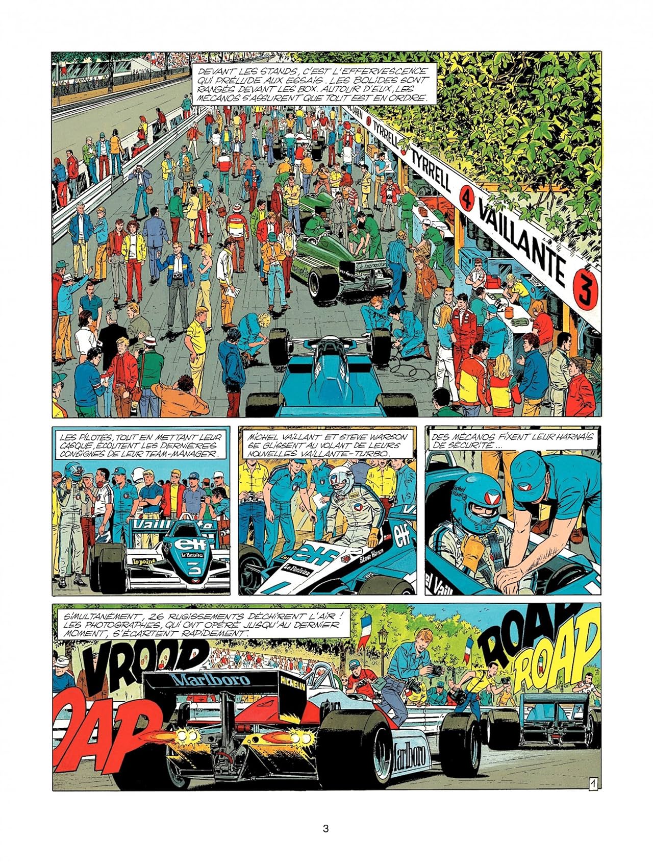 Michel Vaillant Vol. 42: 300 à l'heure dans Paris