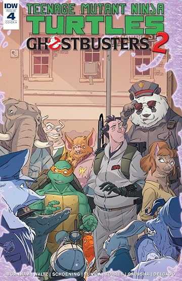 Teenage Mutant Ninja Turtles/Ghostbusters II No.4 (sur 5) Teenage Mutant Ninja Turtles/Ghostbusters II No.4 (sur 5)