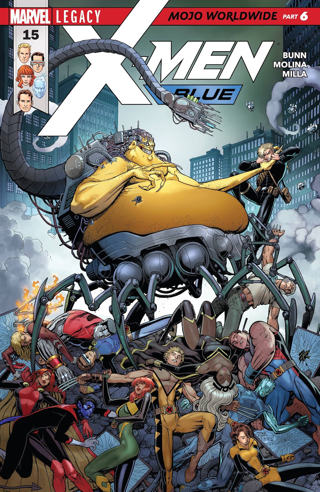 X-Men Blue (2017-2018) #15