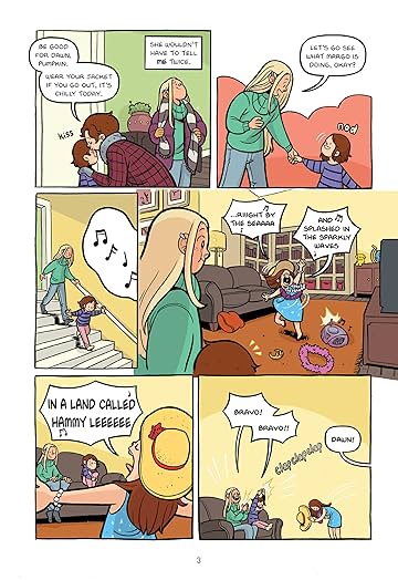 dawn and the impossible three graphic novel