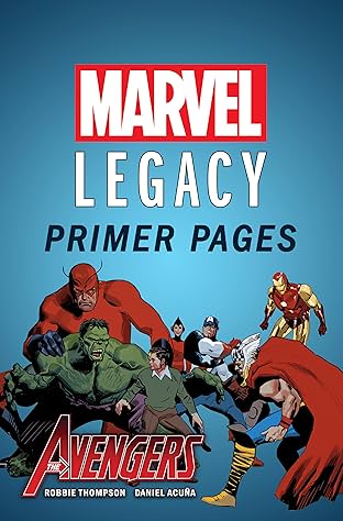 Avengers - Marvel Legacy Primer Pages