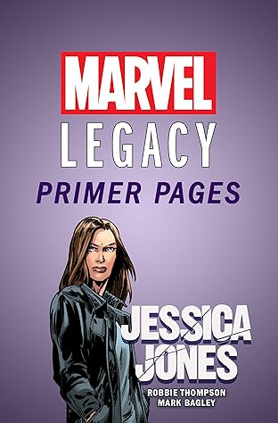 Jessica Jones - Marvel Legacy Primer Pages