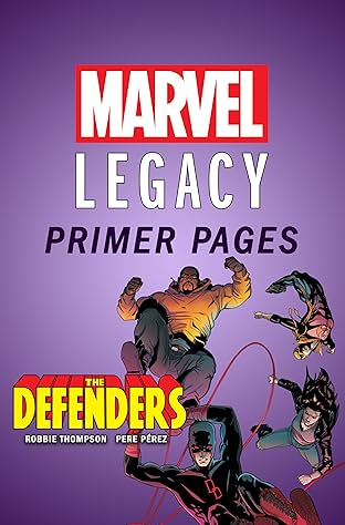Defenders - Marvel Legacy Primer Pages