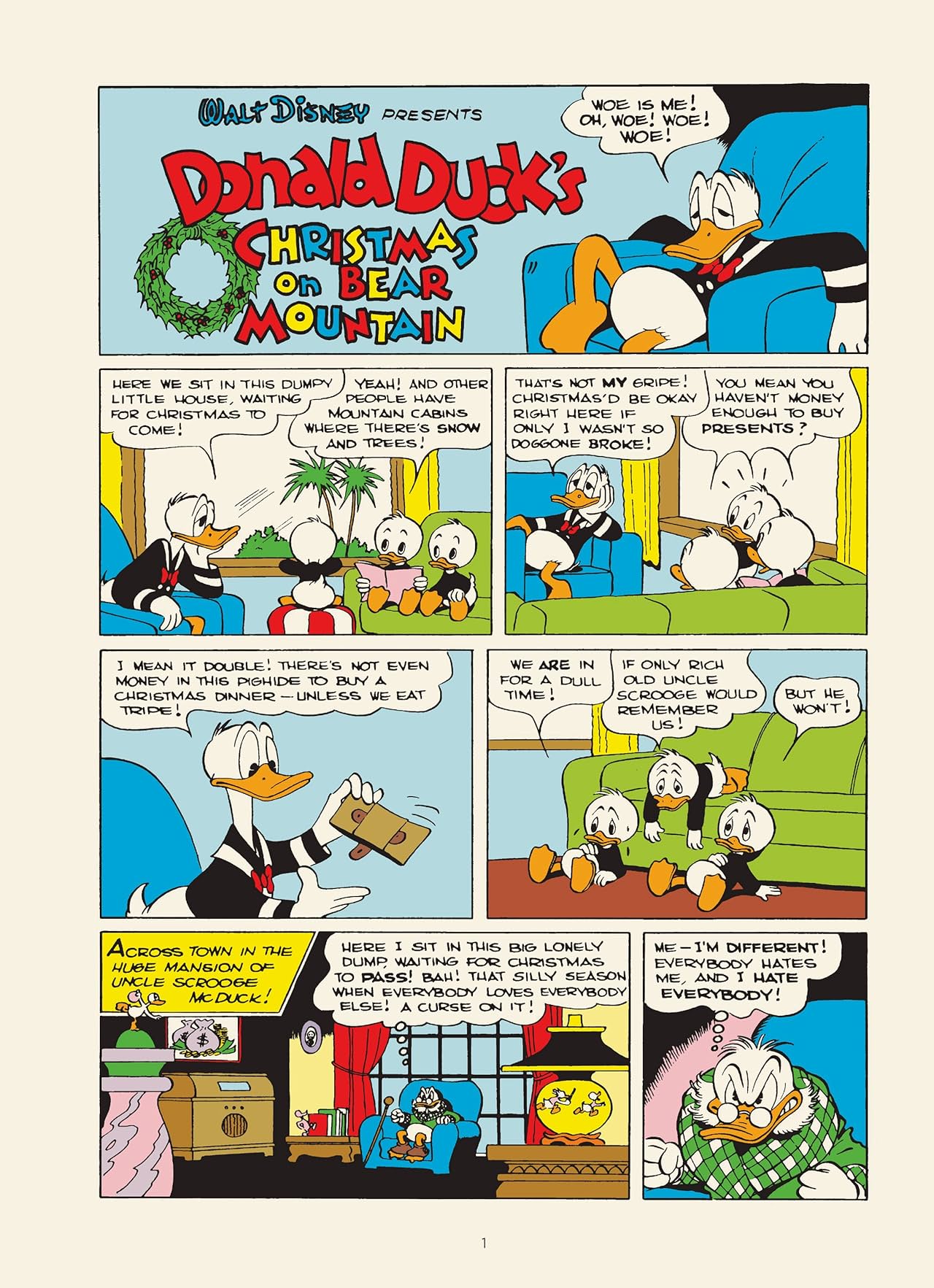 Walt Disney's Donald Duck Vol. 5: Christmas on Bear Mountain