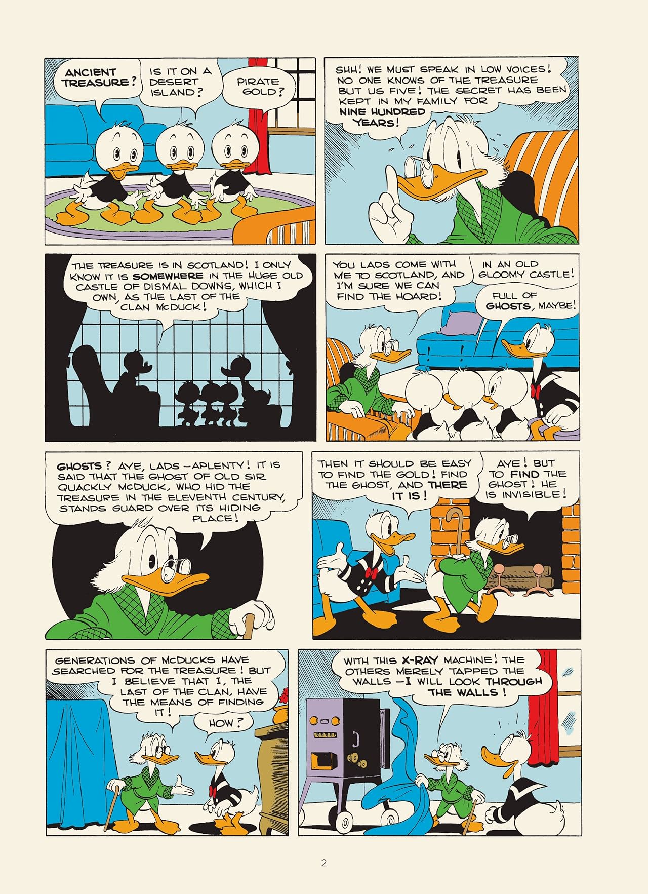 Walt Disney's Donald Duck Vol. 6: The Old Castle's Secret