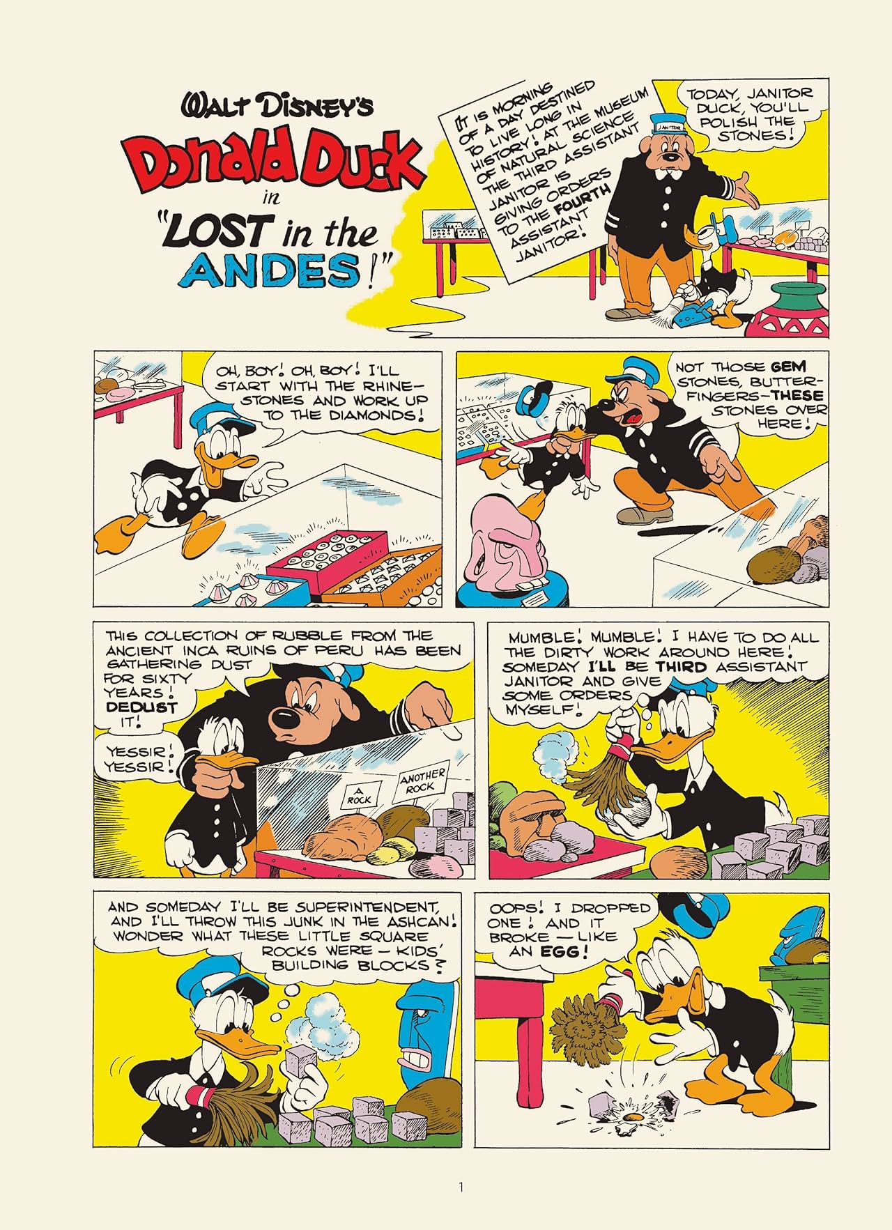 Walt Disney's Donald Duck Vol. 7: Lost in the Andes