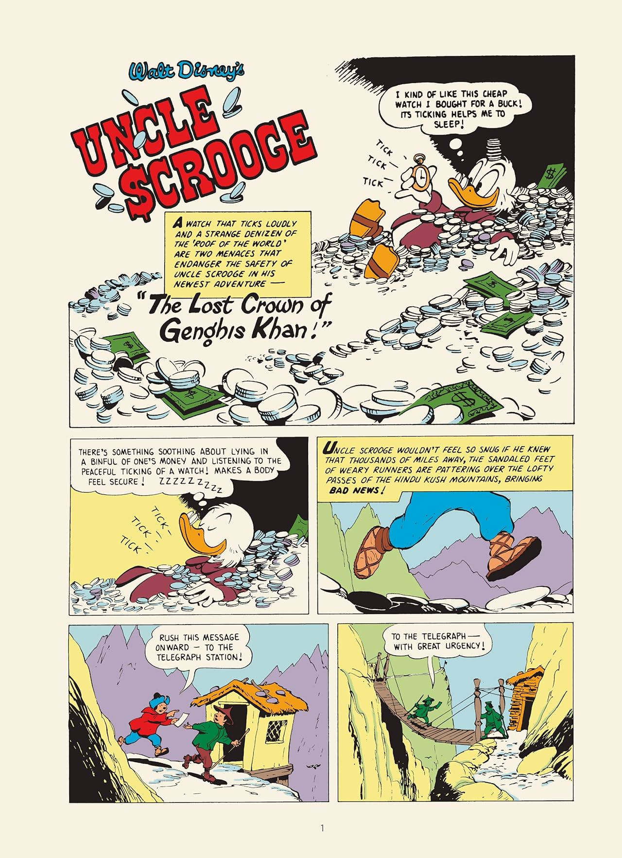 Walt Disney's Uncle Scrooge Vol. 16 The Lost Crown of Genghis Khan