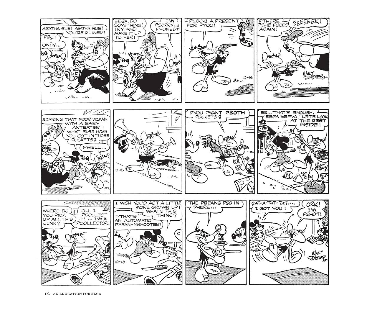 Walt Disney's Mickey Mouse Vol. 10: Planet of Faceless Foes