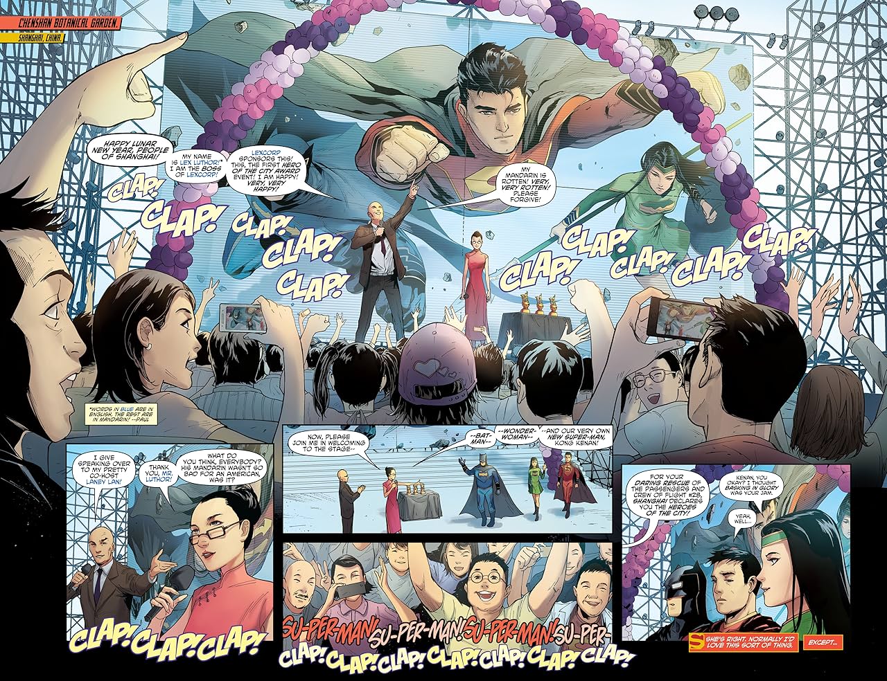 New Super-Man (2016-2018) Vol. 2: Coming to America