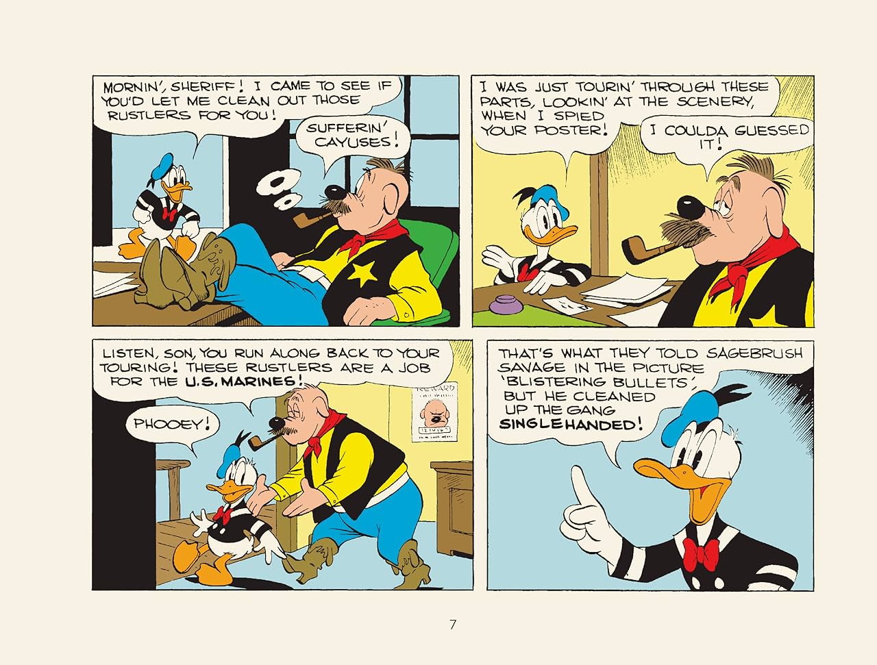 Sheriff of Bullet Valley: Starring Walt Disney's Donald Duck