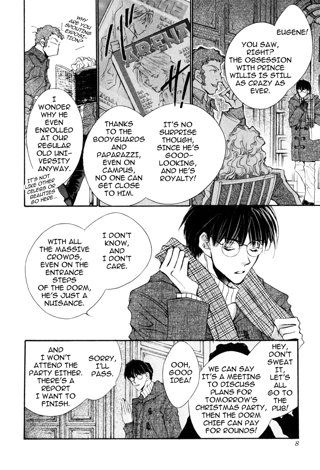 TRICKY PRINCE (Yaoi Manga) #1