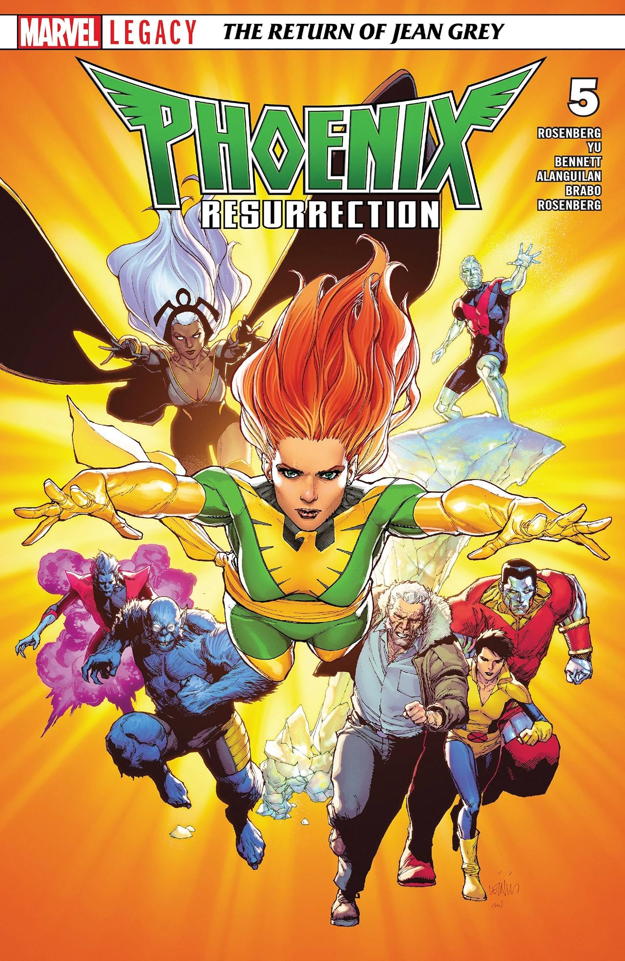 Phoenix Resurrection: The Return Of Jean Grey (2017-2018) No.5 (sur 5) Phoenix Resurrection: The Return Of Jean Grey (2017-2018) No.5 (sur 5)
