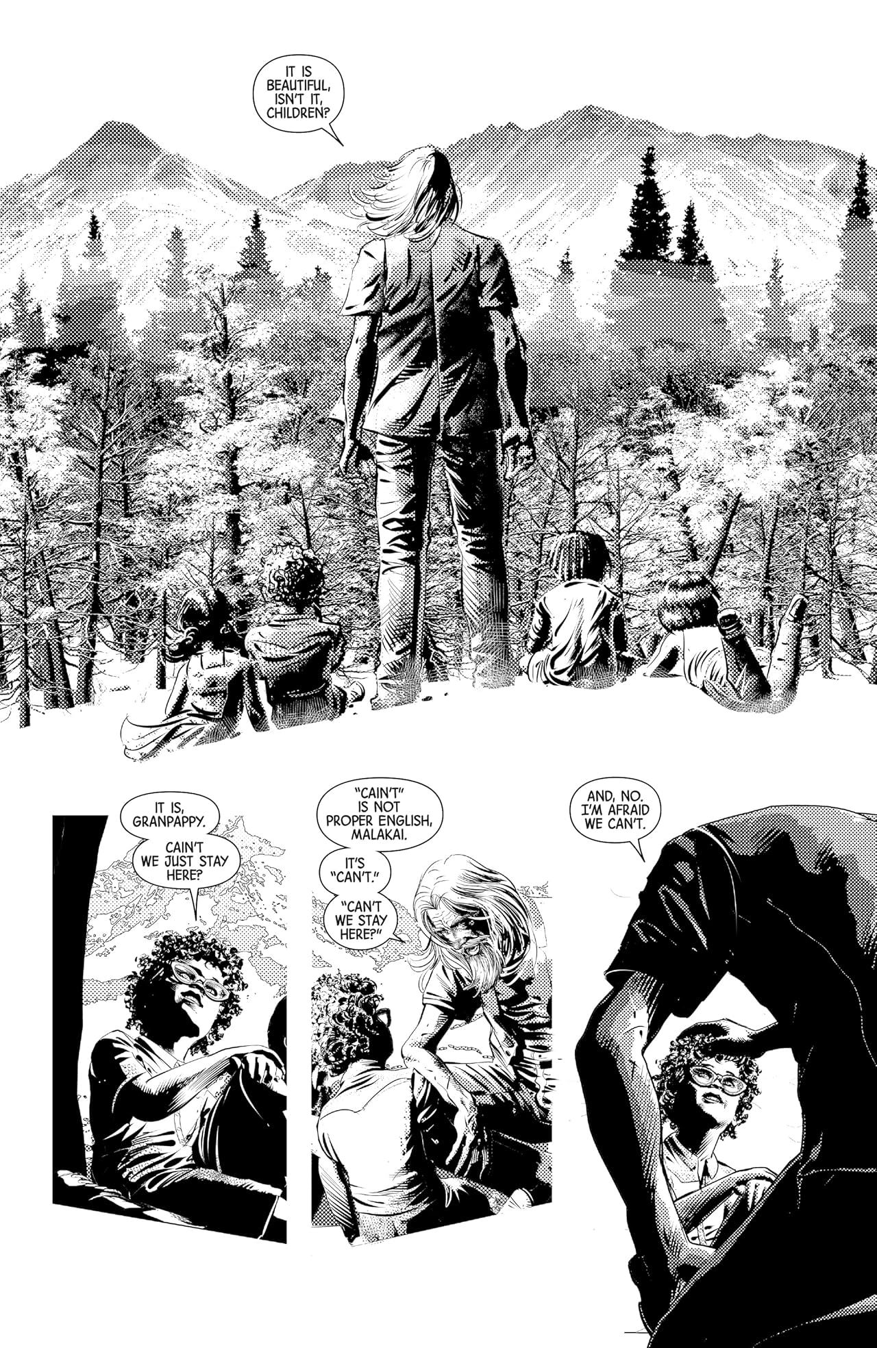 Wolverine: Old Man Logan Vol. 6: Days of Anger - Black and White