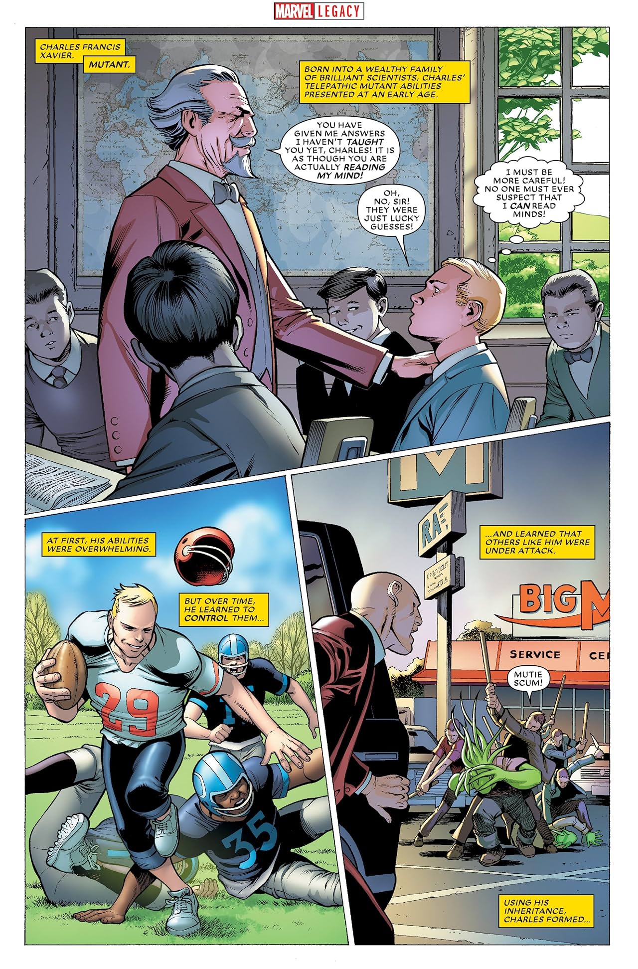 Astonishing X-Men - Marvel Legacy Primer Pages