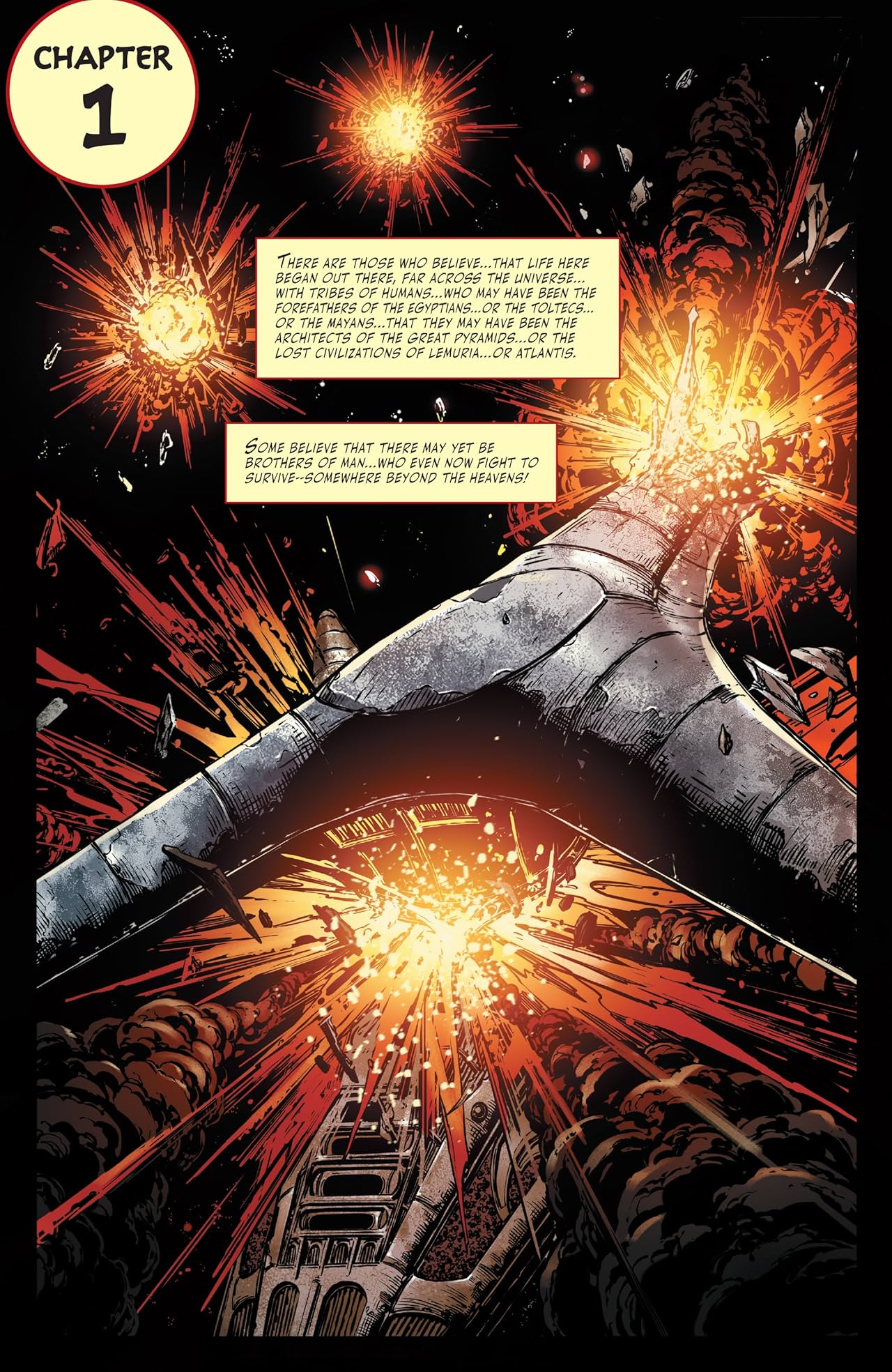 Battlestar Galactica Vs. Battlestar Galactica #1